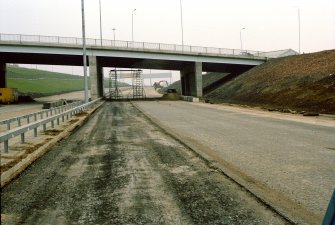 M8, Monklands Motorway
Frame 23A: Panoramic view, looking E, of Easterhouse Road motorway bridge.