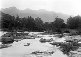 General view from S. 
Titled: 'Near Killin, Perthshire'.

