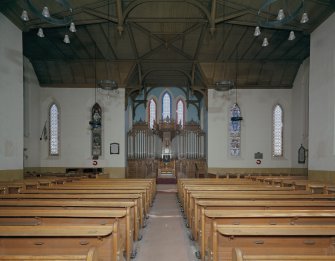 Interior.
View of nave and organ.