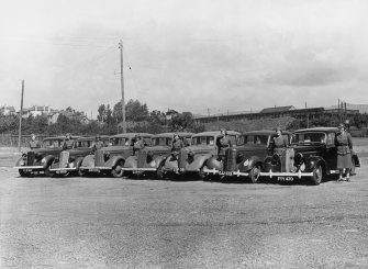 View MTC Drivers and cars in the main car park.