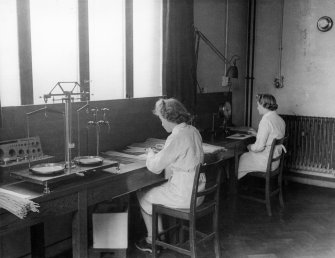 Interior. Cordite measurement room.