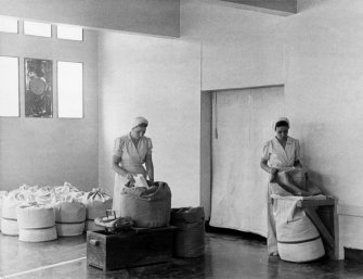 Interior, Nitroglycerine section, guncotton weighing house.