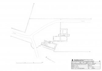 Old Vallay House (Tacksman's House) and Farmhouse (Chamberlain's House) site plan