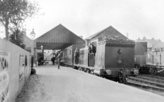 Alyth, Alyth Station.
General view.
