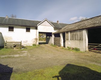 View of courtyard from south east