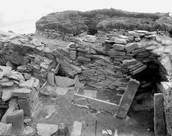 Excavation Photograph: House 2 at Skara Brae