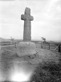 View of Barochan Cross