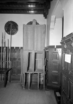 Stirling Castle, king's old buildings, interior
View of pulpit in Douglas room