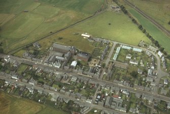 Oblique aerial view from west of Blackford.