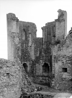 View of Warden's tower from SW.