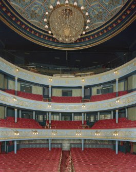 View of auditorium in the Royal Lyceum Theatre, Edinburgh from the North