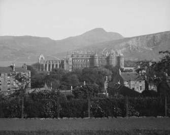 General view of Holyrood Palace and Abbey from North