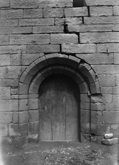 Detail of doorway.