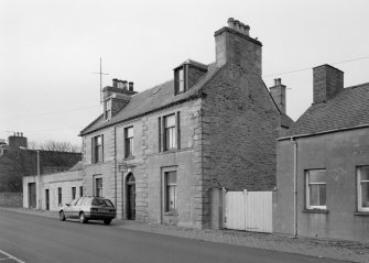 Scanned image of view from NE.