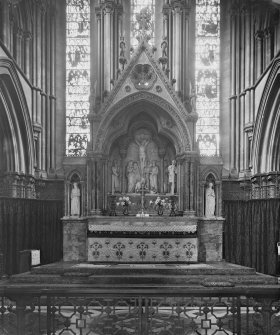 Edinburgh, Palmerston Place, St. Mary's Episcopal Cathedral.
The High Altar.