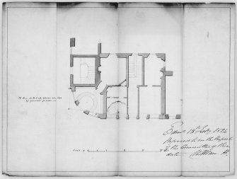 Ground plan of 2 Princes Street.