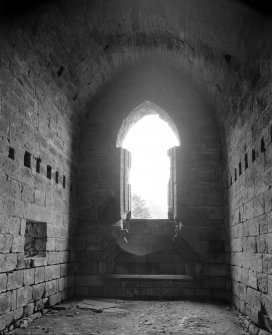 Interior. 
View of N transept from S.