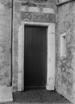 Detail of doorway from East.