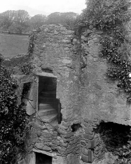 Interior.
View of staircase.