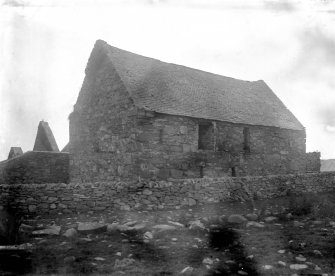 Oronsay Priory.
View of Prior's House from North-East.