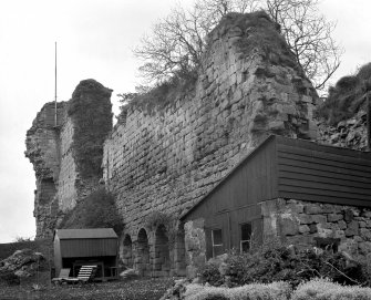 View of chapel arcading.