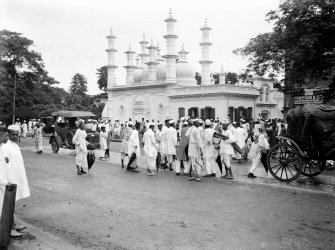 Mosque.  Unknown location, probably Kolkata.