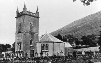 Cairndow Parish Church.
General view from South-East.
Insc: 'Kilmorlich Church, Cairndow  CS 539'.