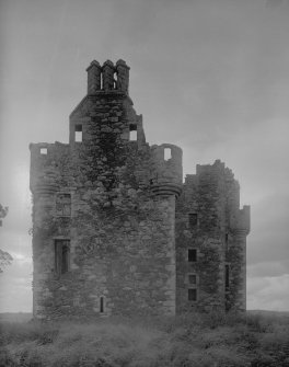 Leslie Castle. View from W.