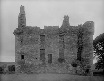 Leslie Castle. View from E.