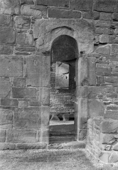 Interior.
Detail of doorway.