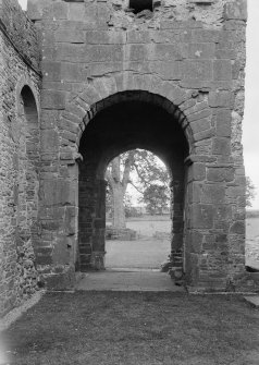 Interior.
Detail of tower archway.