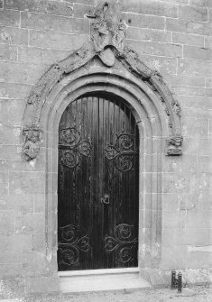 Interior.
View of South door.