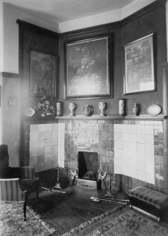 Photographic view of unidentified room.