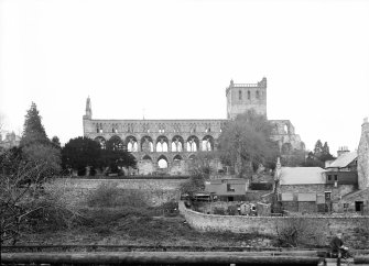 Jedburgh Abbey from the S.
