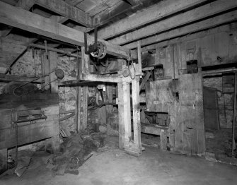 Interior of Mill of Forresterhill.
View of ground floor.