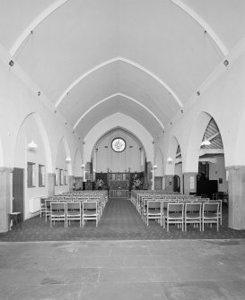 Interior.
View of nave from W.