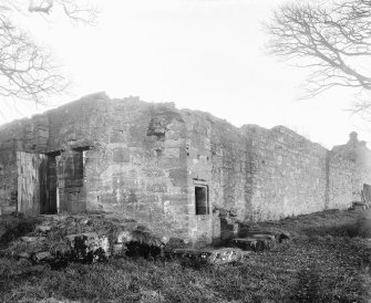 Historic photographic view from NW.