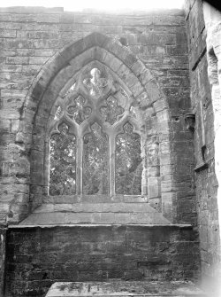 Dunkeld, Dunkeld Cathedral.
View of window with geometric tracery.