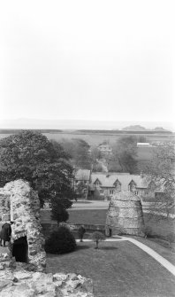 View of dovecot from E range.