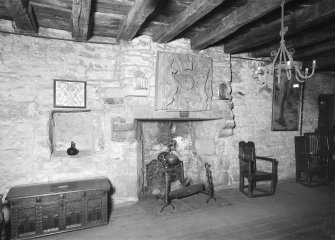 Interior view of room in Provand's Lordship, 3 Castle Street, Glasgow.