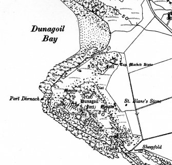 Extract from the 3rd edition of the OS 6-inch map, surveyed in 1915 and published in 1924.