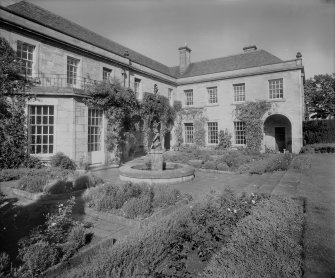 View of garden, Midfield House, Lasswade.