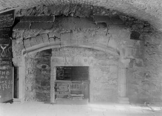 Dundas Castle keep
Detail of fireplace on first floor