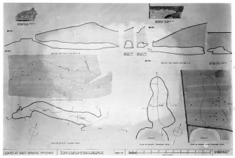 Plans, elevation and sections. FID/548/3.