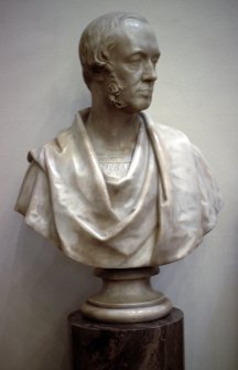 View of bust of John Inglis, in Parliament Hall.