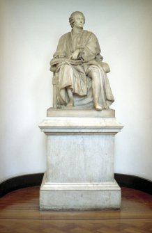 View of statue of David Boyle, in Parliament Hall.