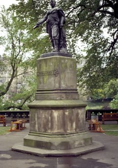 View of David Livingstone Statue from NW.