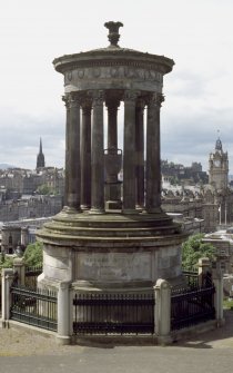 View of monument to Dugald Stewart from NE.