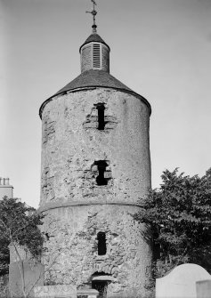 View of round tower.