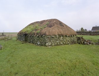 Beaton's Cottage.  View of byre from South West.